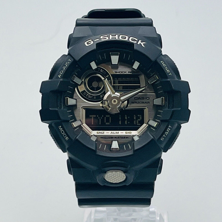 Casio G-Shock GA-710 quartz men's wristwatch shock resistant analog digital 53.0mm