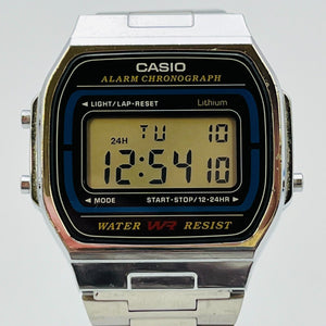 CASIO A164WA-1QJH Casio collection unisex standard model quartz 36.5.mm