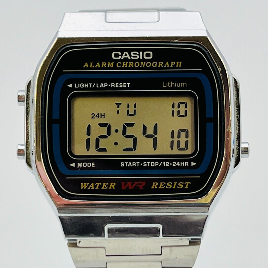 CASIO A164WA-1QJH Casio collection unisex standard model quartz 36.5.mm