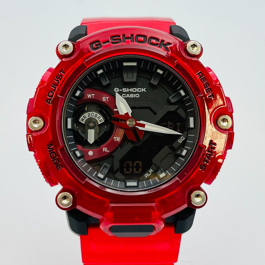 CASIO G-SHOCK GA-2200SKL-4AJF Quartz Analog Sound Wave SERIES Men's Watch 47.3mm