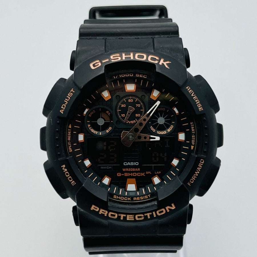 CASIO G-SHOCK GA-100GBX-1A4 Quartz Analog Digital Men's Watch 51.0mm