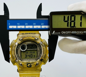 Casio G-SHOCK DW-8600K All as One Dolphin Whale Digital Quartz men's watch 48.1mm