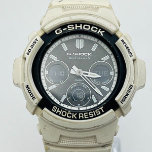 Casio G-Shock AMG-M100SBW White tough solar 48.0mm