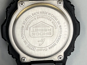 CASIO G-Shock DW-5700BBM-1 quartz men's watch black 45.0mm