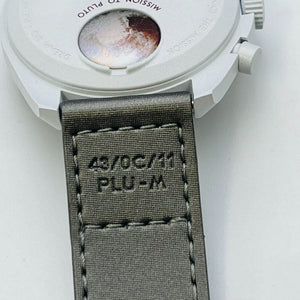 OMEGA×Swatch MISSION TO PLUTO SO33M101 quartz chronograph small second men 42.7ｍｍ