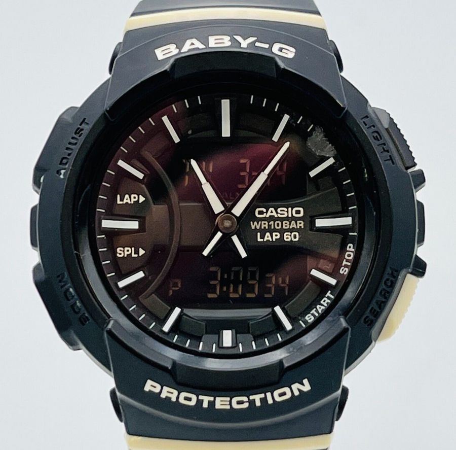 Casio Baby G BGA 240 Running Quartz Women s atch shock water resistant 42.6mm