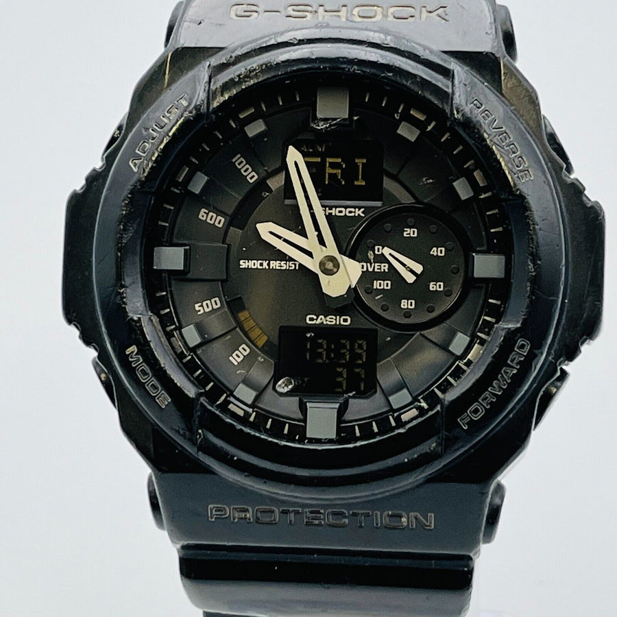 Casio G-Shock GA-150 analog-digital display quartz day-date black men 51.8mm