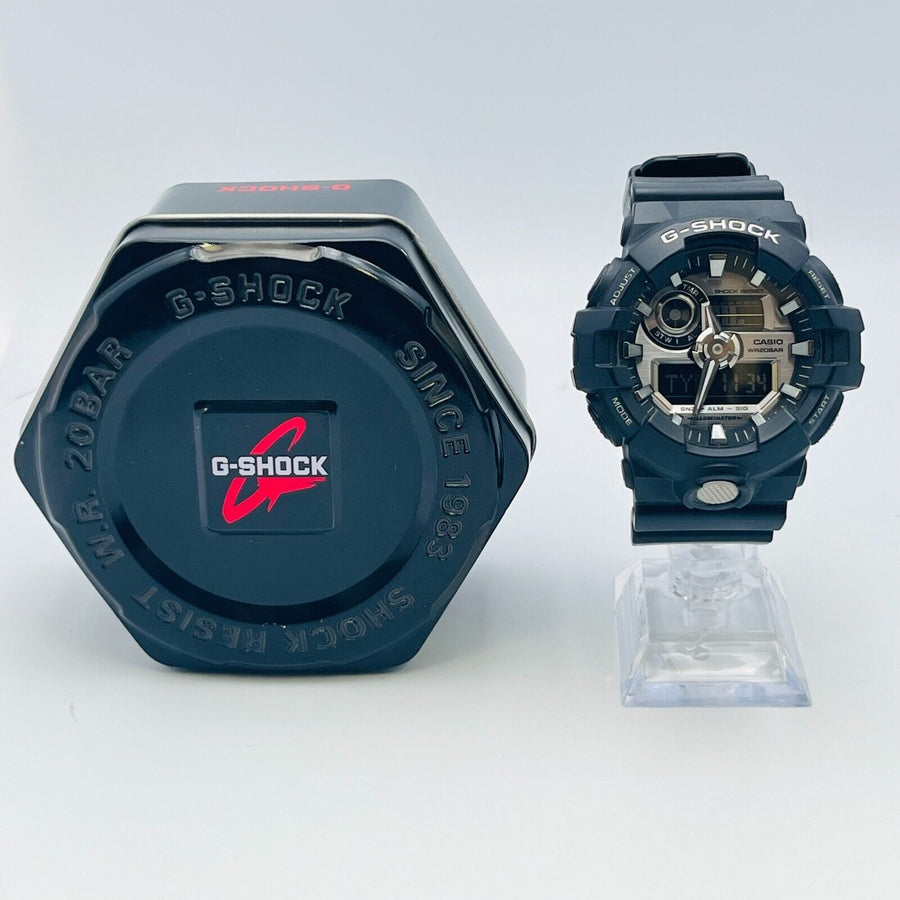 Casio G-Shock GA-710 quartz men's wristwatch shock resistant analog digital 53.0mm