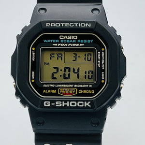 Casio G-Shock DW-5600E-1 Digital Date Calendar Waterproof Black Men's watch 43.3ｍｍ