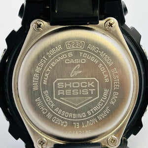 CASIO G-SHOCK AWG-M100A men's watch analog-digital radio wave solar 46.2mm