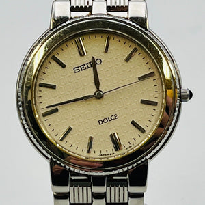 SEIKO DOLCE 8J41-0A20 WATER RESISTANT 33.6mm Operation has been confirmed